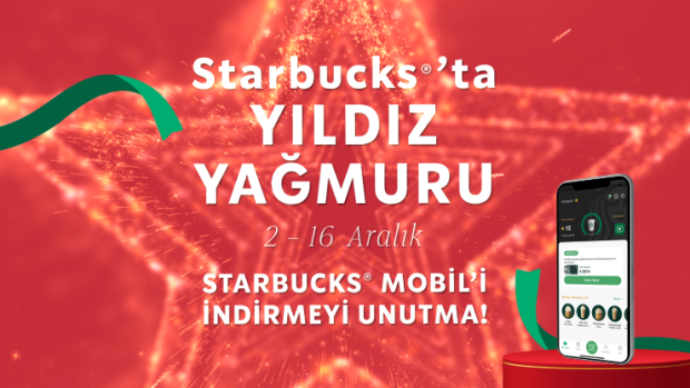 Yeni Yıl Heyecanının ‘Star’ı Olacak Hediyeler Senin Starbucks®’ta
