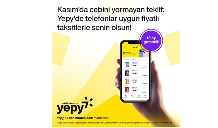 Yepy’den Tüketici Dostu Kasım Fırsatı: “Cebini yormayan teklif”