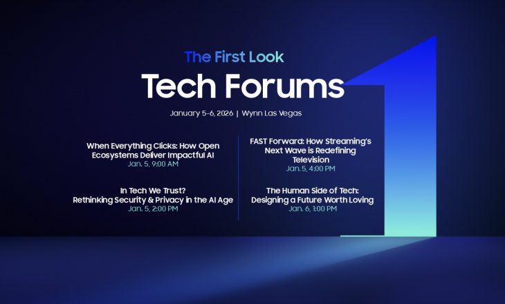 Samsung CES 2026’da Teknoloji Forumları düzenleyecek