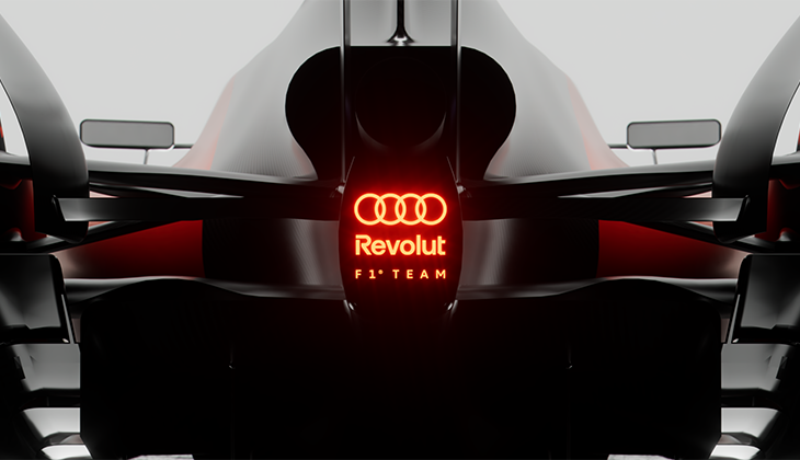 Audi’nin F1 Projesi Resmi Kimliğine Kavuştu: Audi Revolut F1 Team