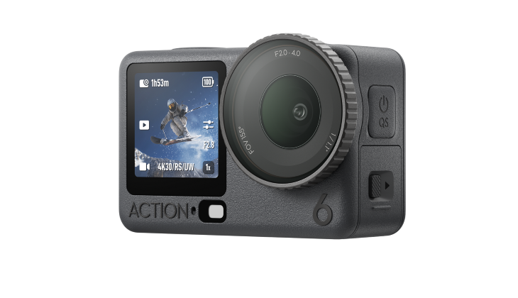 DJI OSMO ACTION 6 HER TÜRLÜ MACERAYA HAZIR