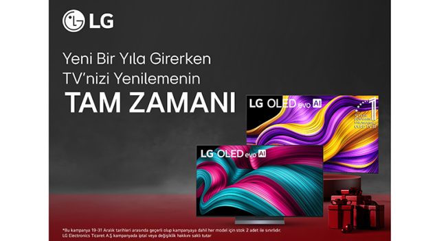 LG’den Yeni Yıla Özel TV Kampanyası