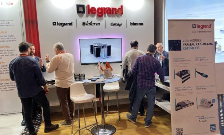 Legrand Türkiye Grubu, Bu Yıl da Data Center İstanbul’da Yerini Aldı