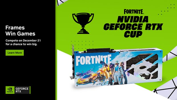 Fortnite NVIDIA GeForce RTX Cup 21 Aralık’ta Başlıyor!