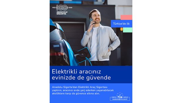Anadolu Sigorta’dan Elektrikli Araç Kullanıcılarına Evde Şarj Güvencesi   