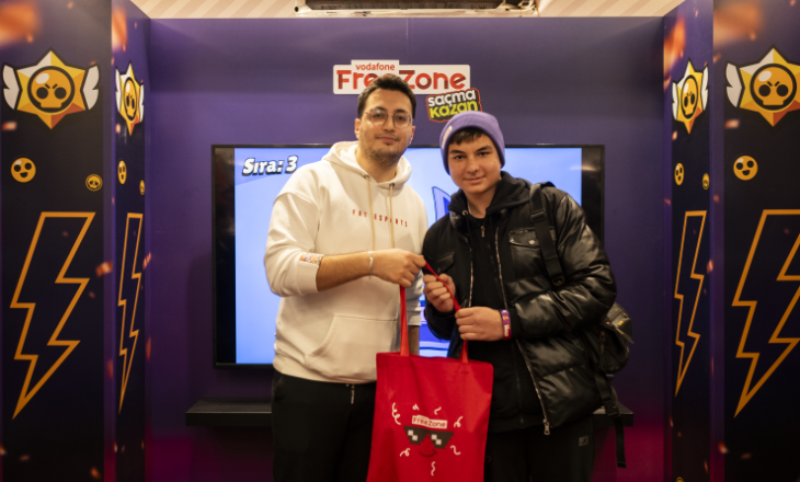 Vodafone Mağazasında 5G hızında BRAWL STARS