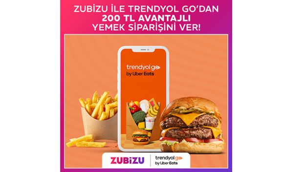 ZUBİZU ve Trendyol Go by Uber Eats’ten yeni yılda güçlü iş birliği