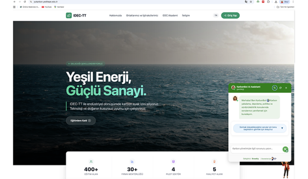Yapay zekâdan sanayiye karbon danışmanı: ‘KarbonBot’ devrede