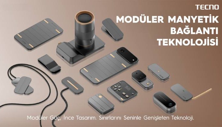 TECNO Dünyanın En İnce Modüler Akıllı Telefon Ekosistemini Tanıtıyor 