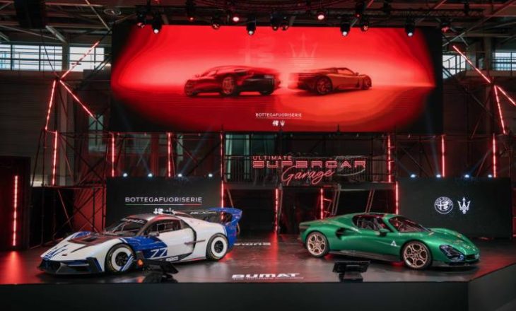 Alfa Romeo ve Maserati, Ultimate Supercar Garage’da BOTTEGAFUORISERIE Seçkisini Sergiledi
