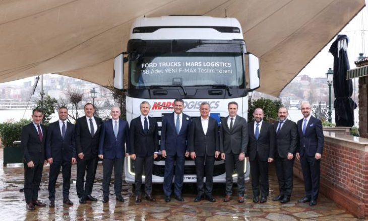 FORD TRUCKS’TAN MARS LOGISTICS’E 158 ADET YENİ F-MAX TESLİMATI