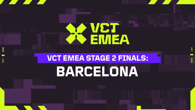 VCT EMEA Stage 2 Finali Barselona’ya Gidiyor
