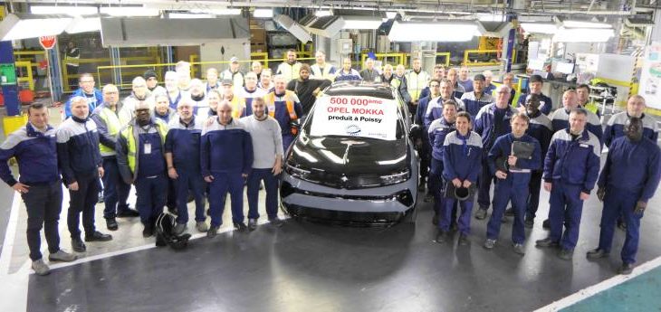 500.000’inci Opel Mokka Üretim Hattından İndi!