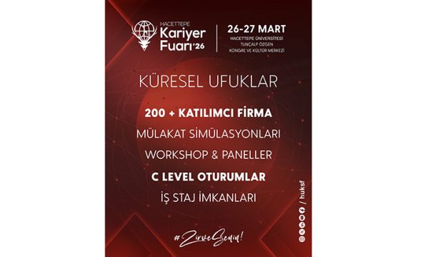HACETTEPE KARİYER FUARI, 26-27 MART’TA SİZLERLE!
