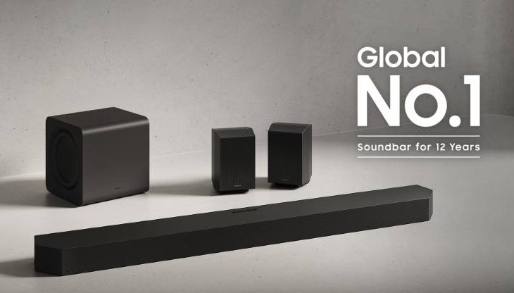 Samsung üst üste 12 yıldır global soundbar pazarının lideri