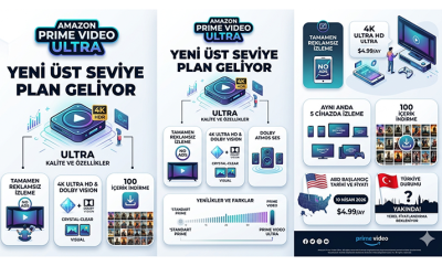 Amazon Prime Video Ultra Geliyor: 4K ve Dolby Atmos Artık Yeni Pakete Taşınıyor