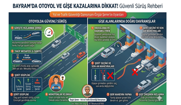 Bayram’da otoyol ve gişe kazalarına dikkat!