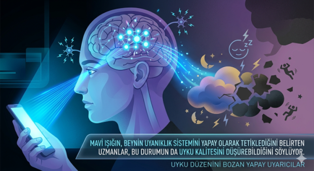 Mavi ışık genç beyinleri daha çok etkiliyor! Dijital hijyen önemli!