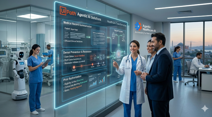 UiPath, Sağlık Sektörüne Yönelik Agentic AI Çözümlerini Duyurdu