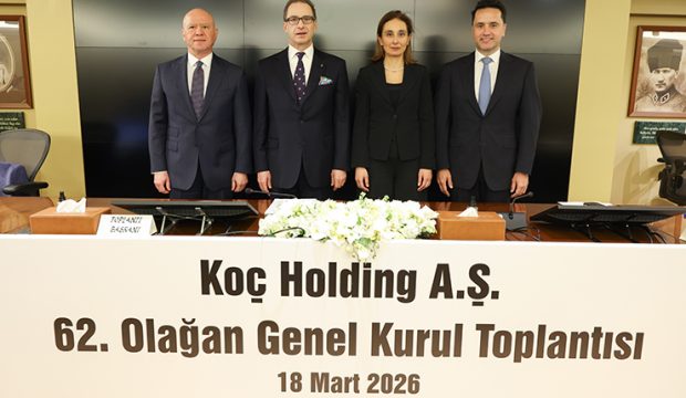 KOÇ HOLDİNG’İN 62. OLAĞAN GENEL KURUL TOPLANTISI GERÇEKLEŞTİRİLDİ
