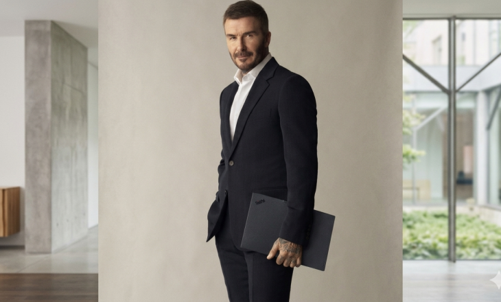 Lenovo, yapay zekayı David Beckham ile sahaya taşıyor