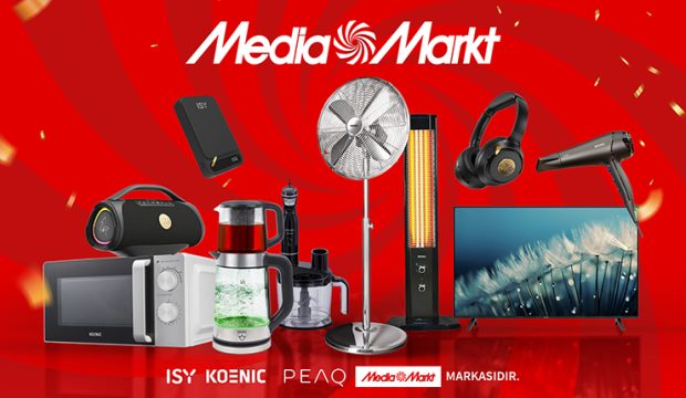 MediaMarkt Türkiye kendi markaları olan KOENIC, PEAQ ve ISY‘yi sunmaya devam ediyor