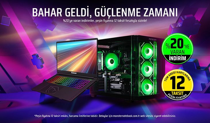 Monster’dan mart ayına özel yüzde 20’ye varan indirimler