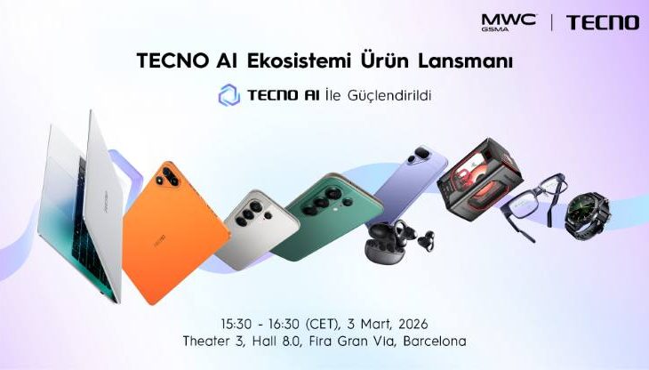 TECNO’nun Yeni Amiral Gemileri, Yenilenen Ella AI ve Konsept Teknolojiler Sahnede!