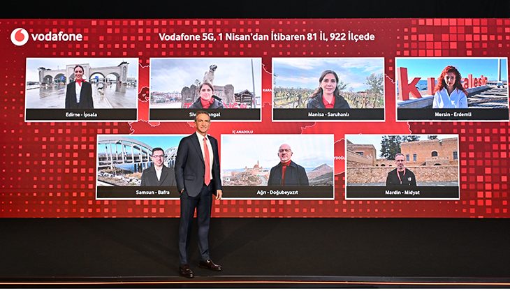 Vodafone 5 Yıllık Hazırlıkla, 5G İçin 1 Nisan’a Hazır!