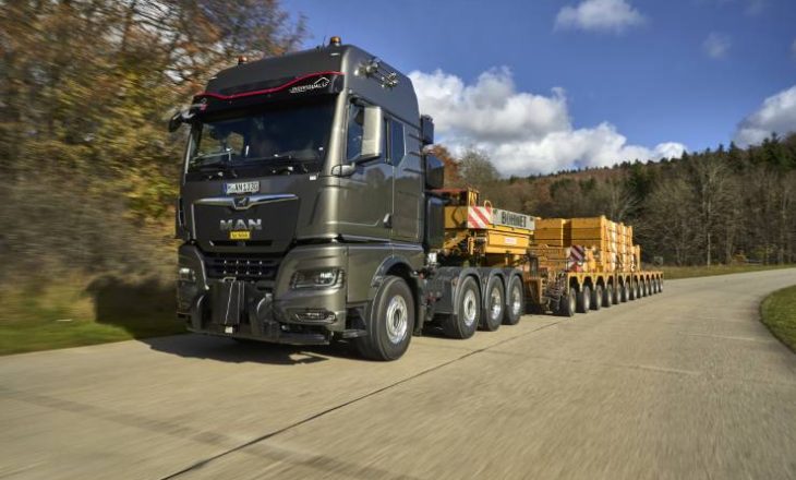 Yeni Aslan Kral: MAN, 250 Tonluk Dev Çekicisini Tanıttı