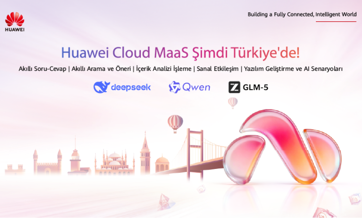 Huawei Cloud’un yapay zeka tabanlı servisleri  Türkiye’de kullanıma sunuldu