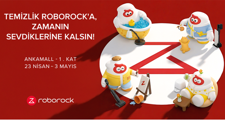 Roborock’tan Ankara’da Deneyim Alanı