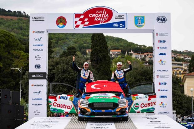 Ali Türkkan ve Castrol Ford Team Türkiye’den WRC Hırvatistan Rallisi’nde Büyük Zafer
