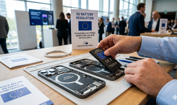 Avrupa Birliği’nden Değiştirilebilir Batarya Hamlesi