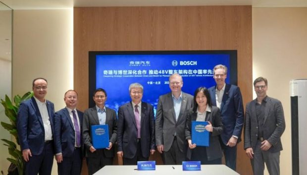 Chery ve Bosch 48V Araç Mimarisi İçin Stratejik İş Birliğine İmza Attı!