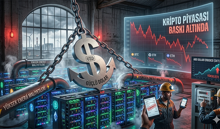 Artan enerji fiyatları ve güçlü dolar kripto piyasasında baskıyı artırıyor