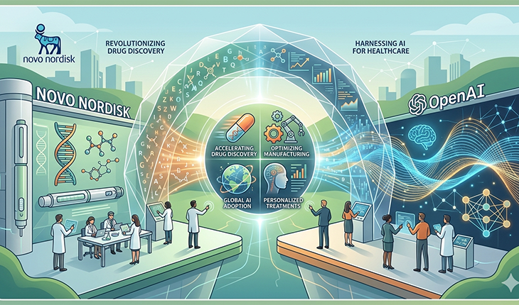Novo Nordisk ve OpenAI’den İş Birliği, Sağlık Hizmetlerinde Yapay Zeka Devrimi