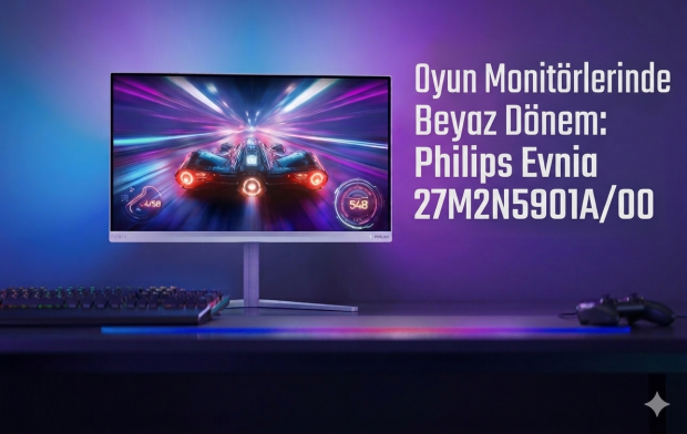 Oyun Monitörlerinde Beyaz Dönem: Philips Evnia 27M2N5901A/00