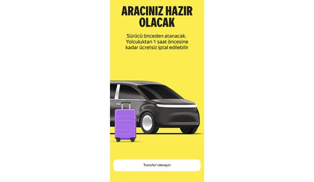 Yandex Go, Antalya’da yeni “Transfer” hizmetini kullanıma sundu