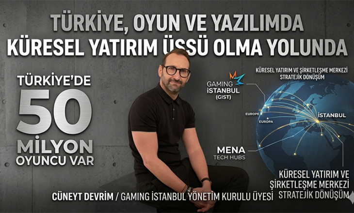 Türkiye, Oyun ve Yazılımda Küresel Yatırım Üssü Olma Yolunda İvme Kazanıyor