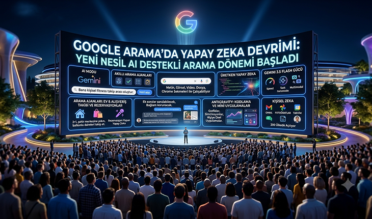 Google Arama’da Yapay Zeka Devrimi: Yeni Nesil AI Destekli Arama Dönemi Başladı