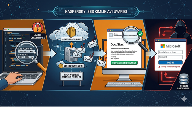 Amazon Simple Email Service’te Büyük Tehlike: Meşru Altyapı, Sahte E-posta!