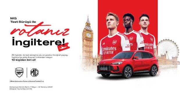 MG Test Sürüşüyle Londra’ya: Arsenal Maçı Sizi Bekliyor!