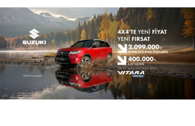 Suzuki’den Mayıs Ayına Özel 0 Faiz ve Takas Desteği!