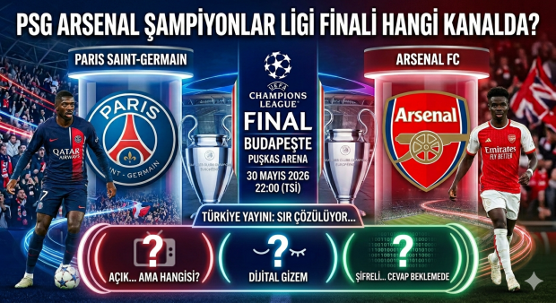 PSG – Arsenal Şampiyonlar Ligi Finali Hangi Kanalda Canlı Yayınlanacak?