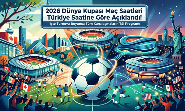 2026 Dünya Kupası Maç Saatleri Türkiye Saatine Göre Açıklandı! İşte TSİ Maç Takvimi