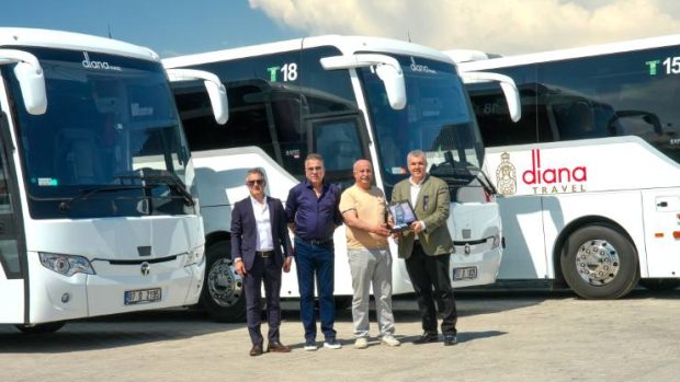 TEMSA’dan Diana Travel’a 9 adet Safir Teslimatı