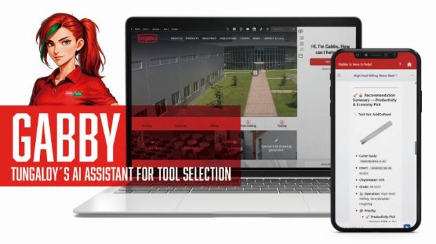 Gabby ile Tanışın – Tungaloy’un Takım Seçimi için Yapay Zekâ Asistanı
