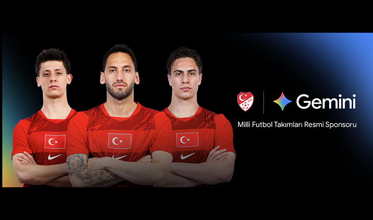 Google Gemini, Türkiye Millî Futbol Takımları’nın Resmi Sponsoru Oldu 