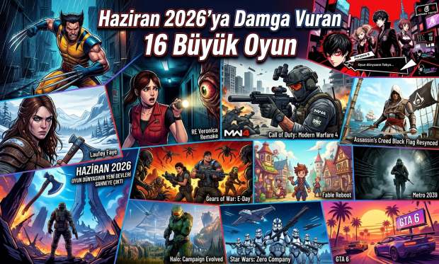 Haziran 2026’ya Damga Vuran 16 Büyük Oyun